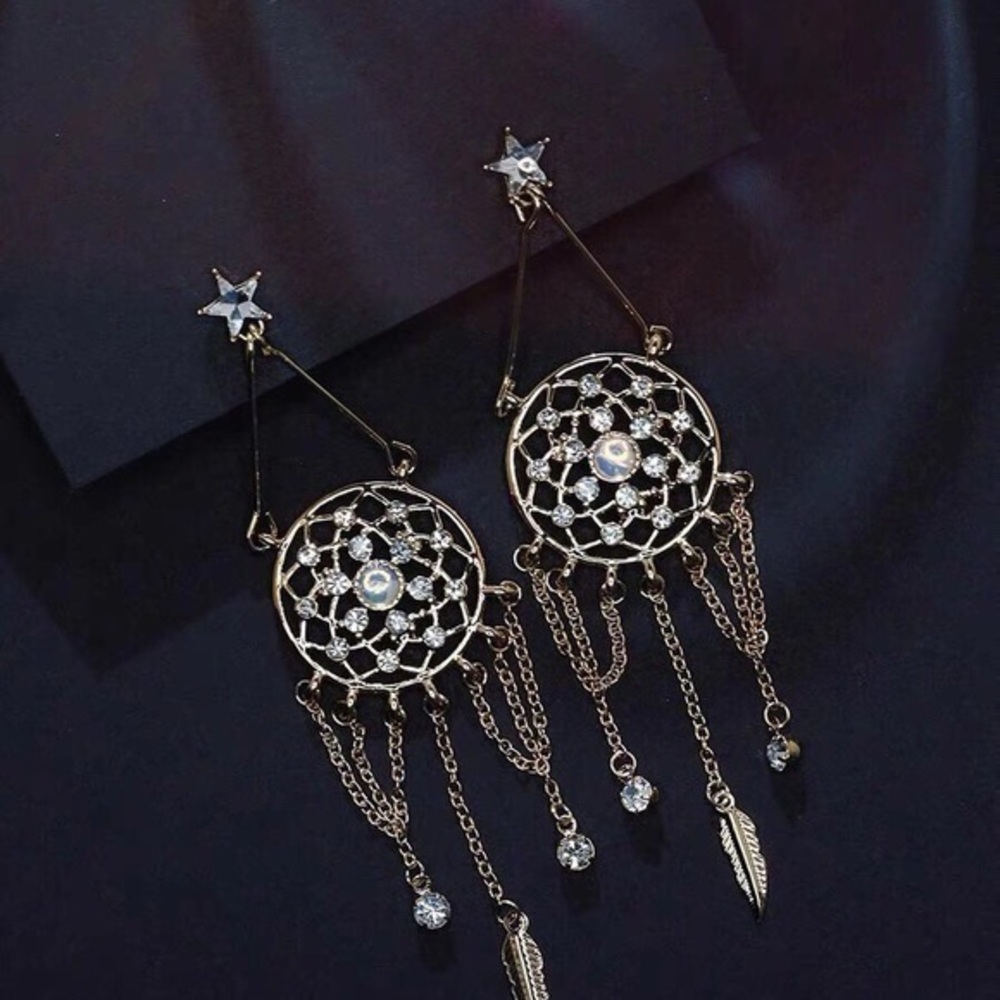 Dreamcatcher Drop Earrings